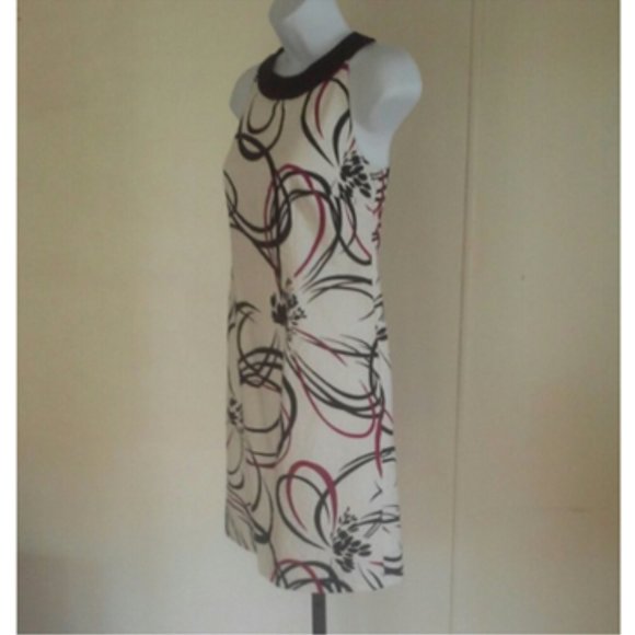 ANN Taylor Sheath Dress Pencil Knee Length EUC! Size 8 - Picture 2 of 16